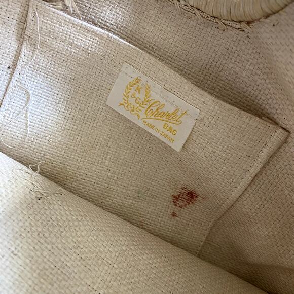 🌀SOLD🌀Vintage Crochet Shell Handbag - Picture 6 of 8